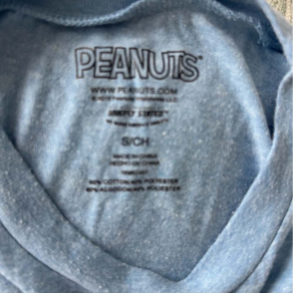 Peanuts Blue and Red Snoopy Tee - Picture 5 of 5